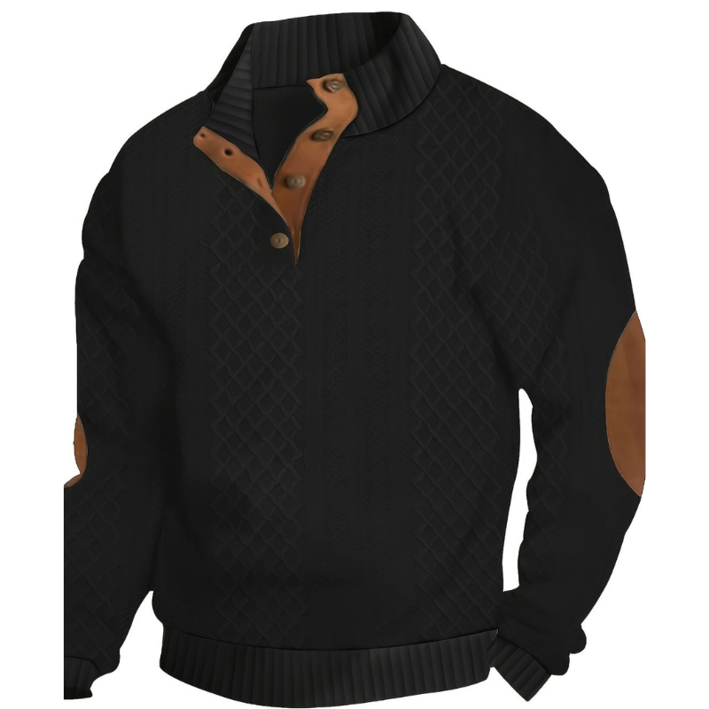Truien Heren | Gebreid Design | Knoopsluiting | Regular Fit
