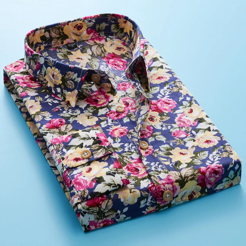 Heren Shirt | Elegant | Met Knoopjes | Zomer
