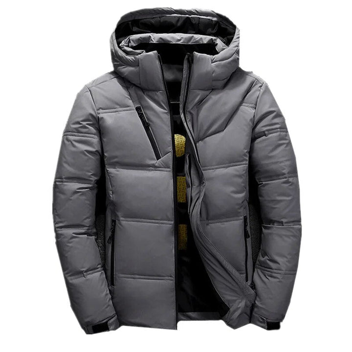 Winterjas Heren | Dikke capuchon Ski Jas | Warm & Casual