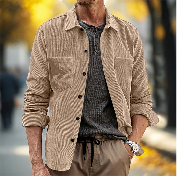 Heren Overhemd | Tijdloze Elegantie & Comfort | Knoopsluiting | Stijlvolle Kleding