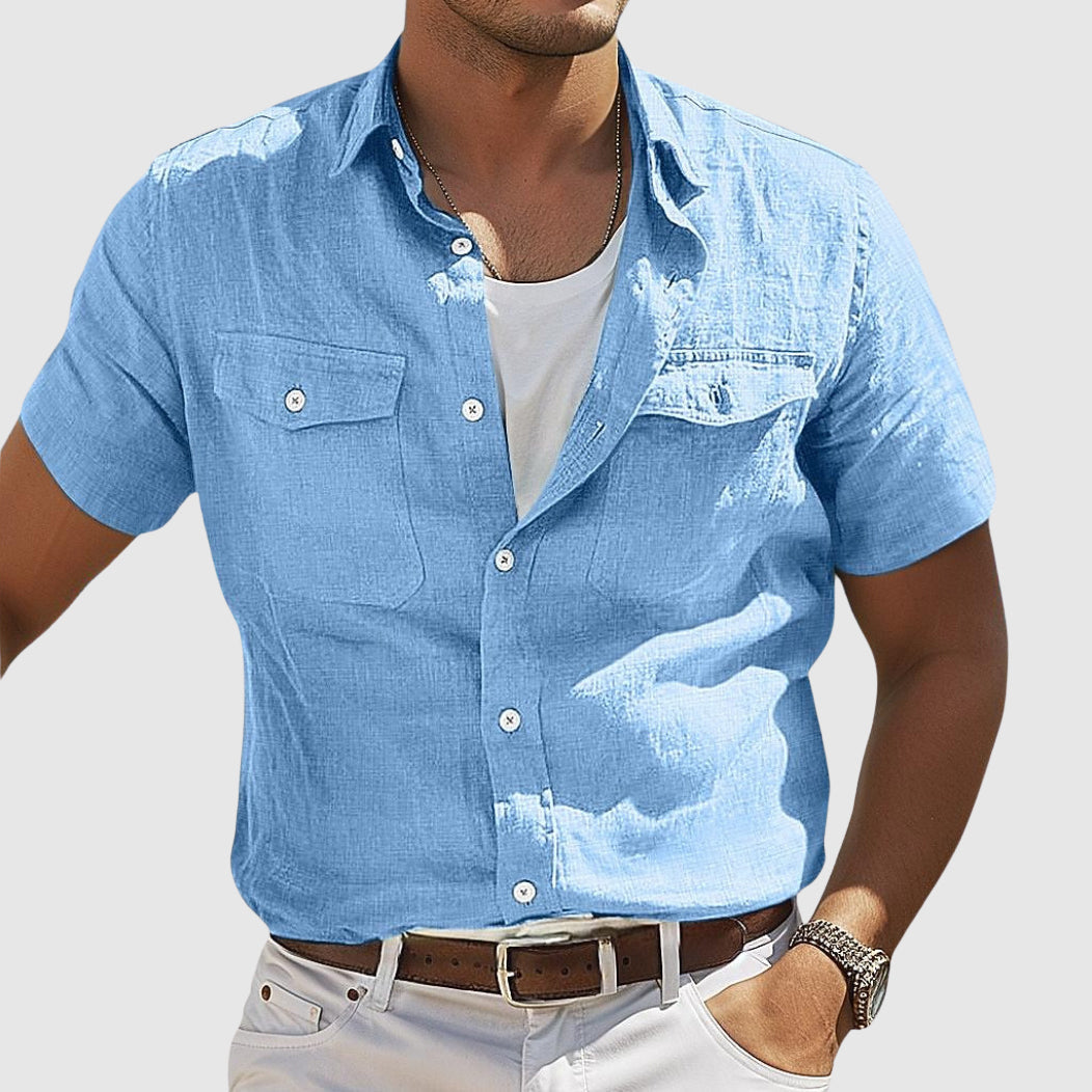 Heren Shirts | Straight | Met Knoopjes | Zomer