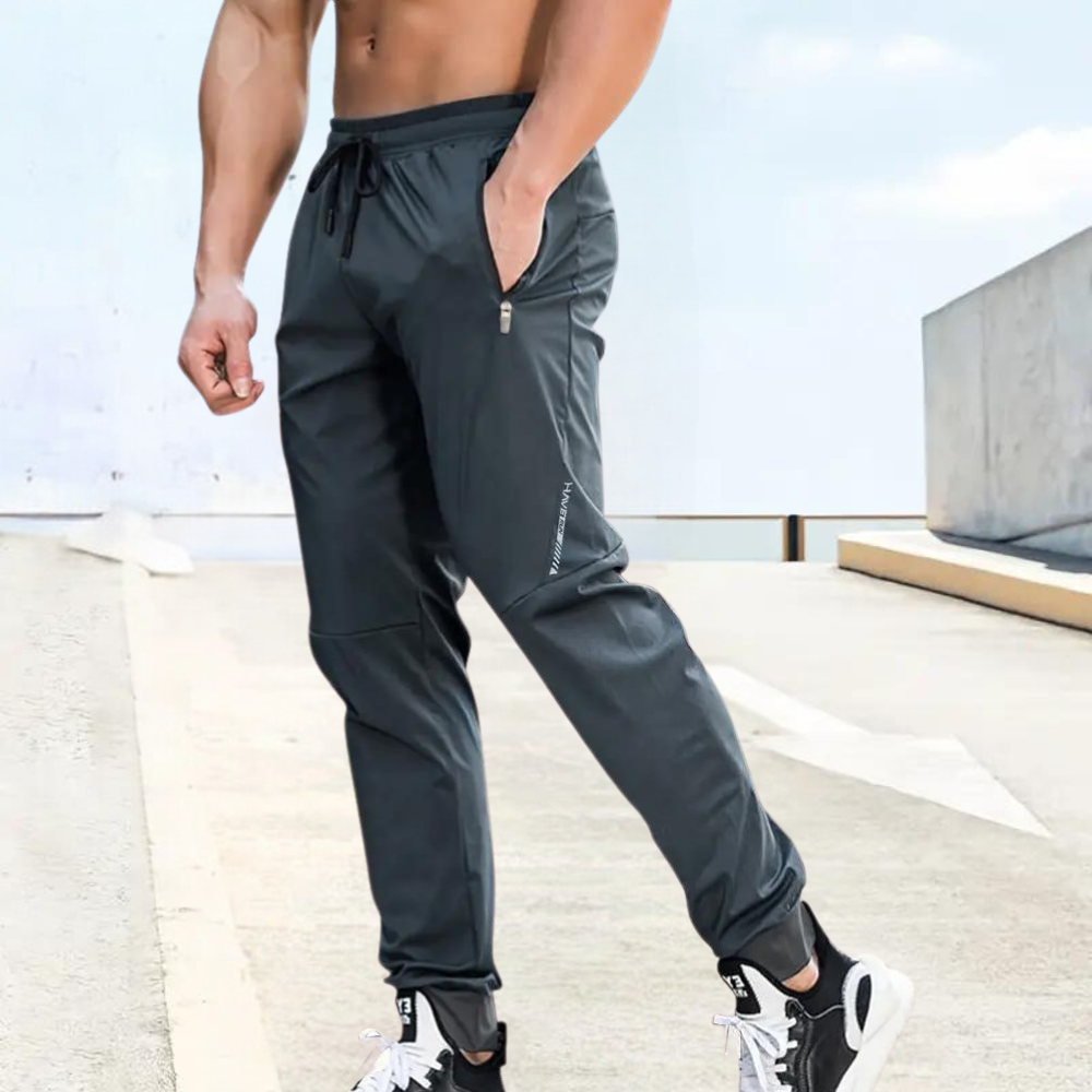 Heren Sportbroek | Lichtgewicht & Ademend | Stretch Comfort | Voor Training & Hardlopen