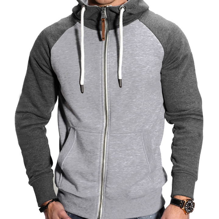 Heren Hoodie | Sportieve Hoodie met Rits | Comfortabel & Casual Kleding