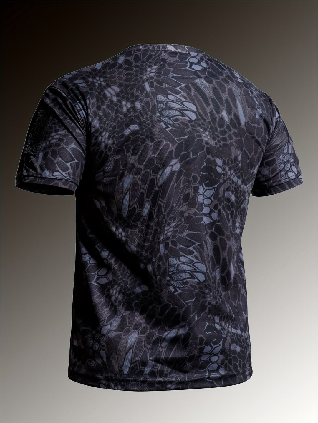 Heren T-shirt | Camouflageprint | Rekbaar & Ademend | Casual Zomeroutfit voor Buiten