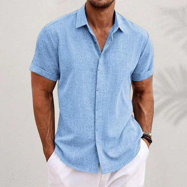 Heren Shirt | Straight | Korte Mouw | Zomer