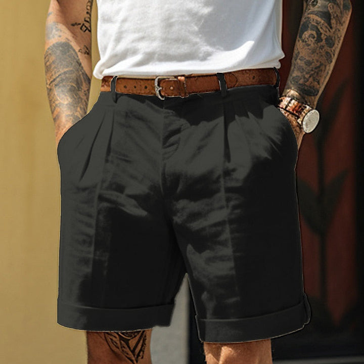 Heren Short | Elegant | Omgeslagen Zoom | Zomer