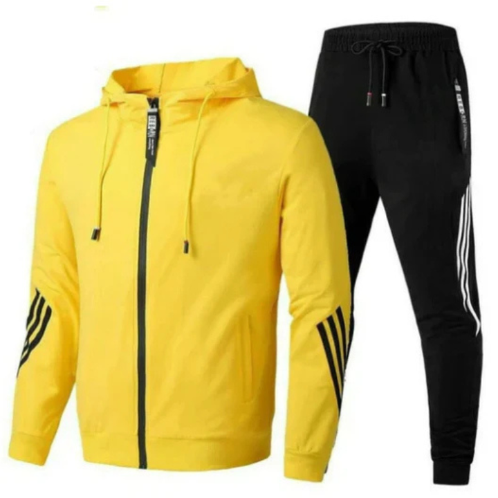 Tweedelige Trainingsset Heren | Sportief Design | Casual Kleding