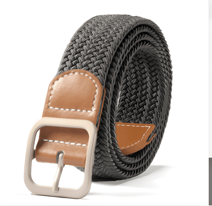 Heren Riem | Verstelbare Canvas Riem | Trendy & Duurzaam | Vierkante Gesp