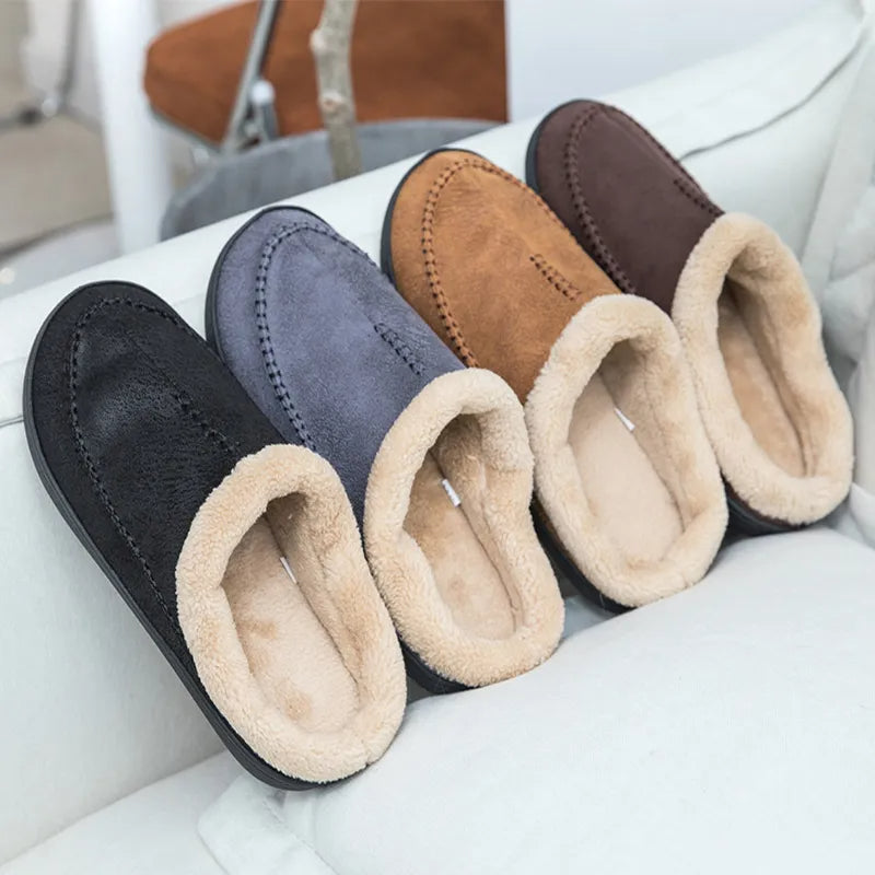Heren Pantoffels | Warme Slippers Heren | Comfort & Antislip