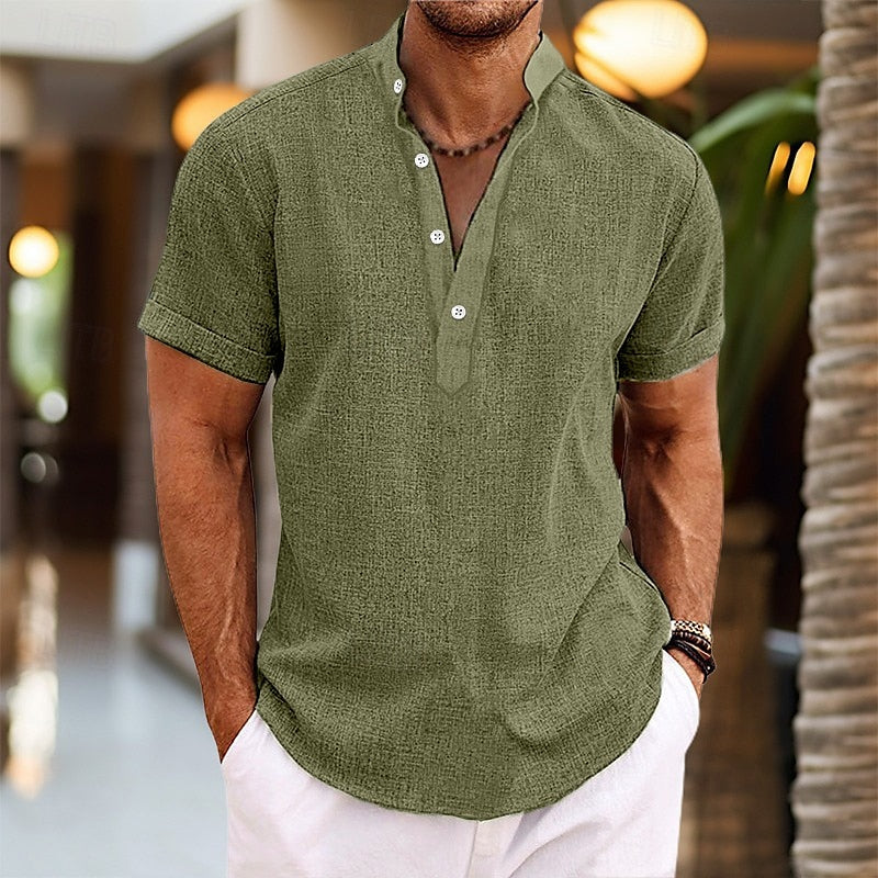 Heren Shirts | Elegant | Met Knoopjes | Zomer