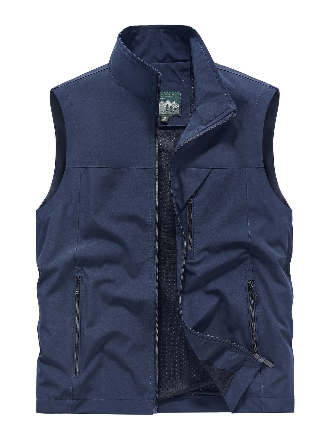 Heren Sportvest | Lichtgewicht & Ademend | Mouwloos Outdoor Vest | Polyester
