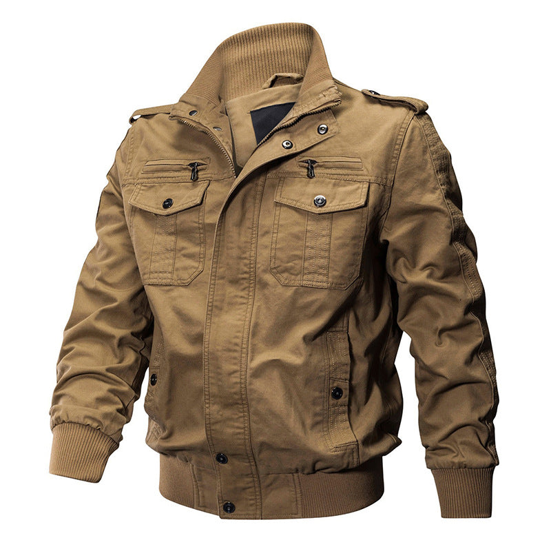 Tussenjas Heren | Cargo | Met Knoopjes | Lente