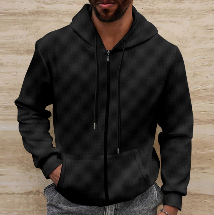 Warme en stijlvolle Hoodie voor heren met unieke stijl en comfortabele zakken | Jari