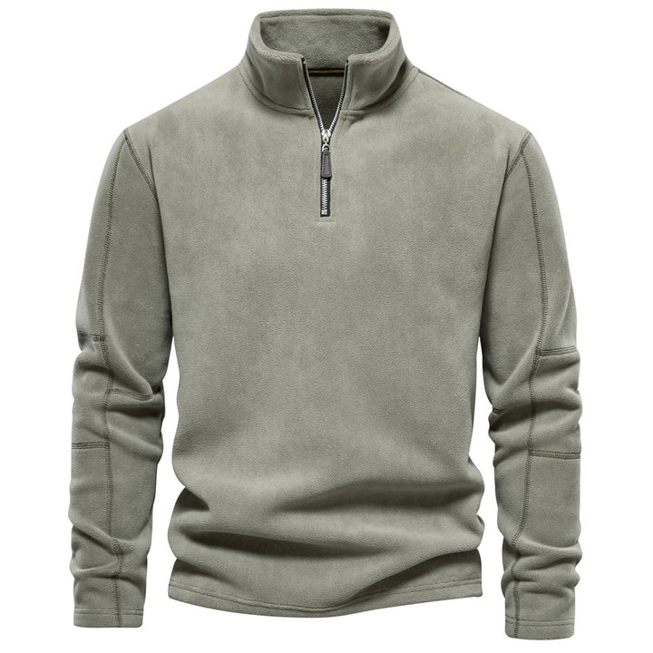 Truien Heren | Thermische Sweater | Half-Zip Staande Kraag | Winter
