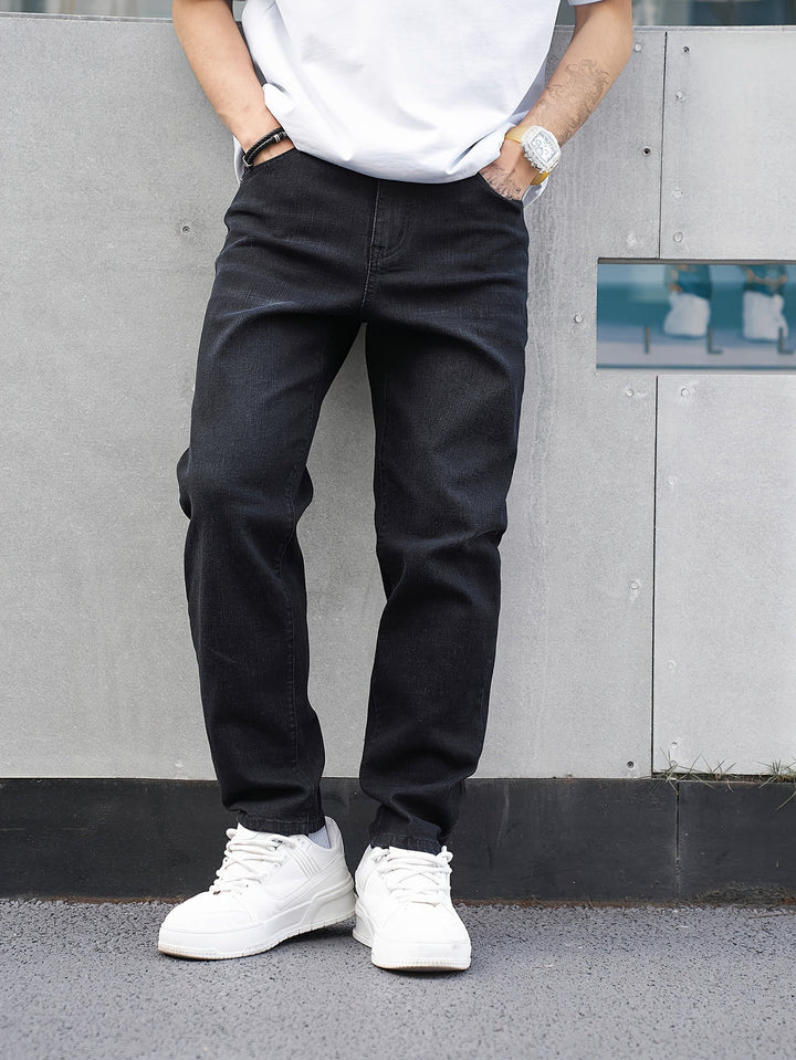 Heren Jeans | Rechte Pijp & Gewassen Look | Medium Stretch | Casual & Outdoor