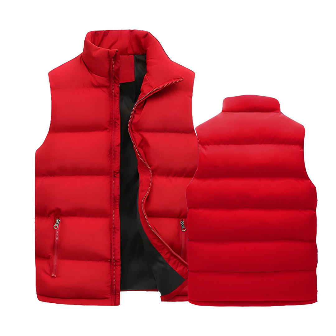 Heren Bodywarmer | Dikke Vulling & Rits | Luxe Mouwloos Vest | Winter