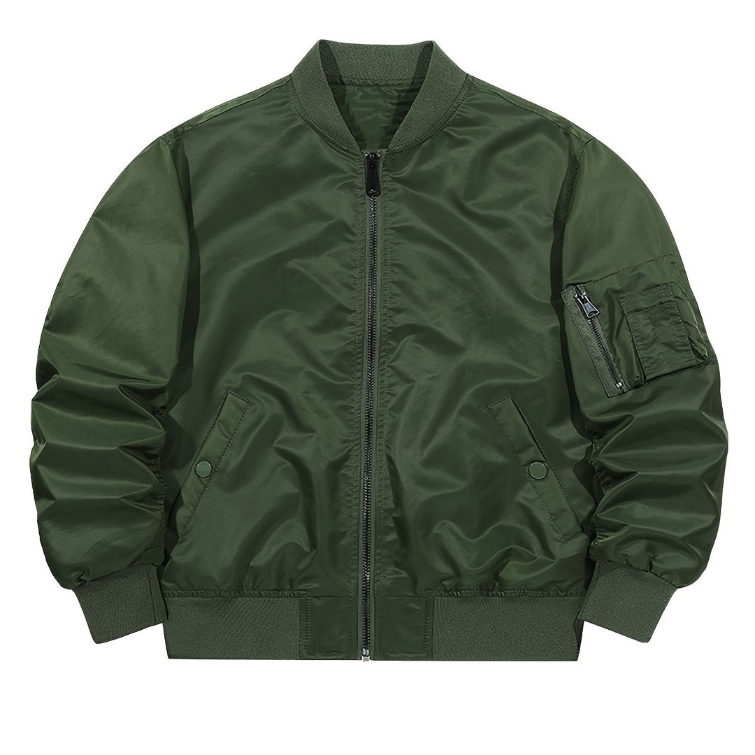 Heren Jas | Oversized | Mouwzak Rits | Lente