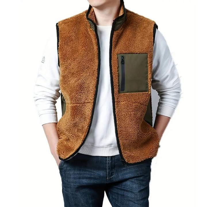 Heren Bodywarmer | Winter Vest | Ademend & Casual | Met Ritszakken