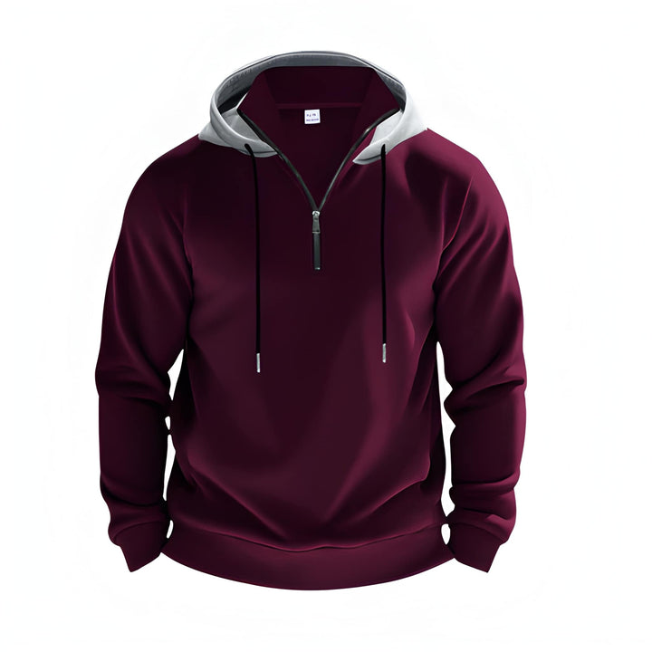 Hoodie Heren met Rits | Capuchon met Trekkoord | Casual Kleding