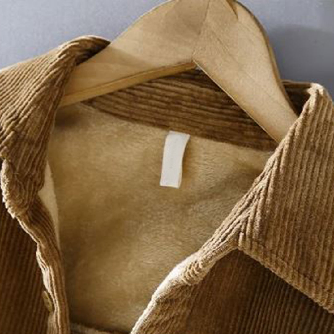 Geraffineerd Corduroy overhemd voor behaaglijke winter Elegantie en veelzijdigheid | Olivier