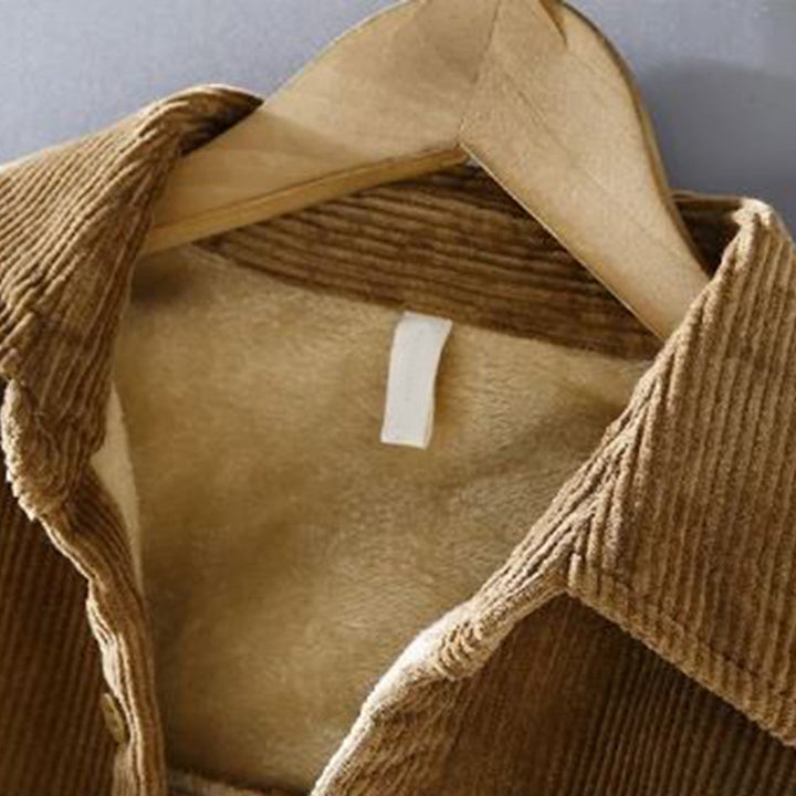 Geraffineerd Corduroy overhemd voor behaaglijke winter Elegantie en veelzijdigheid | Olivier
