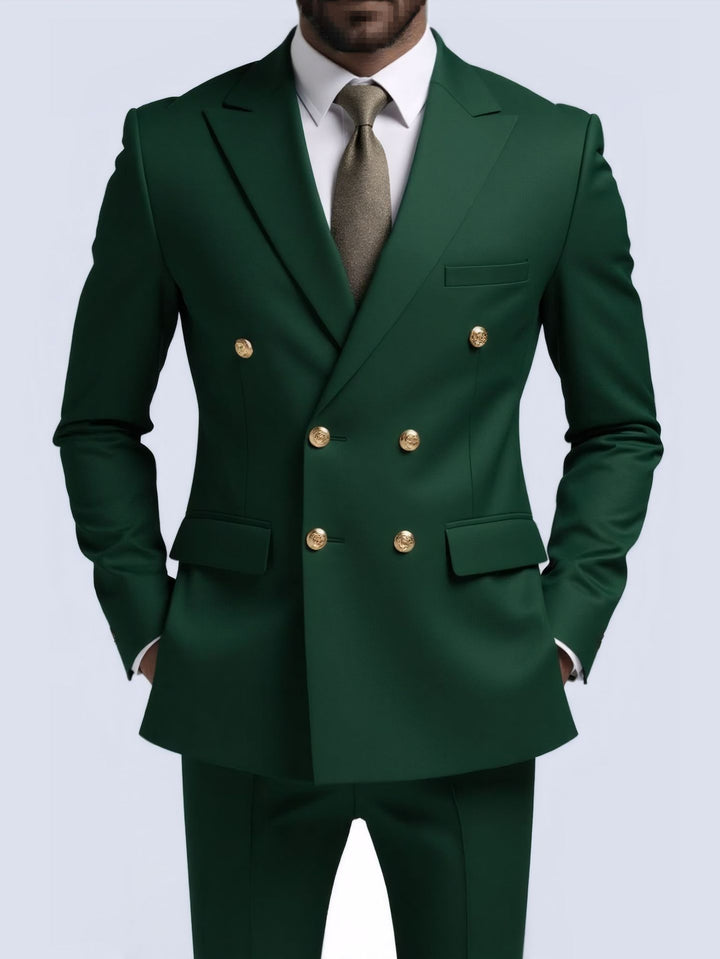 Heren Pak 2-Delig | Slim Fit | Double Breasted | Elegant & Formeel