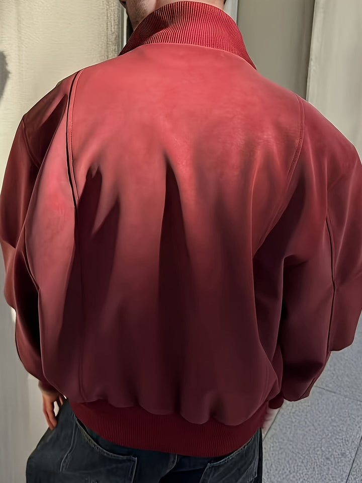 Heren Jas | Oversized Streetwear | Met Ritssluiting | Lente