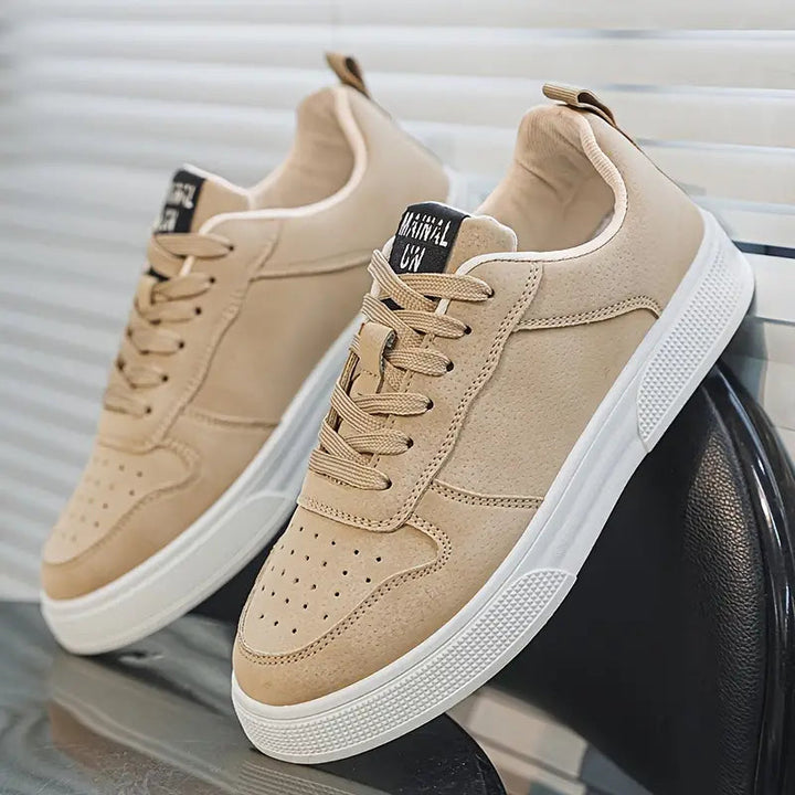 Sneakers Heren | Ademend & Comfortabel | Lage Sportschoenen met Veters