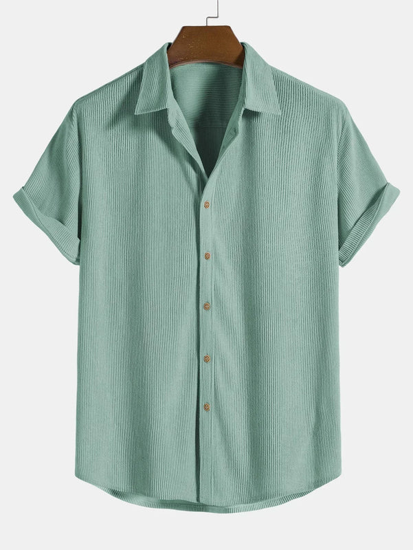 Heren Shirt | Straight | Met Knoopjes | Zomer