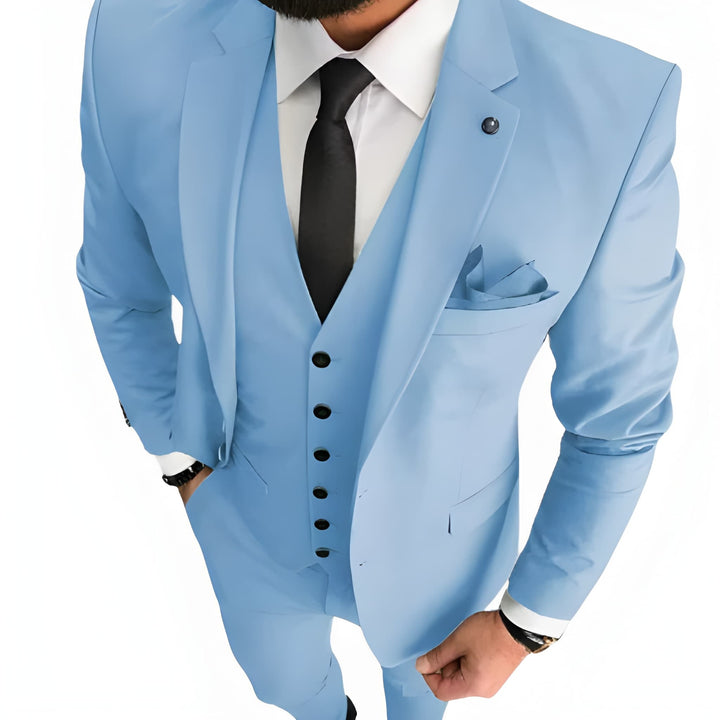 Herenpak | Slim Fit 3-Delige Set | Stijlvol Kleding voor Bruiloften & Events