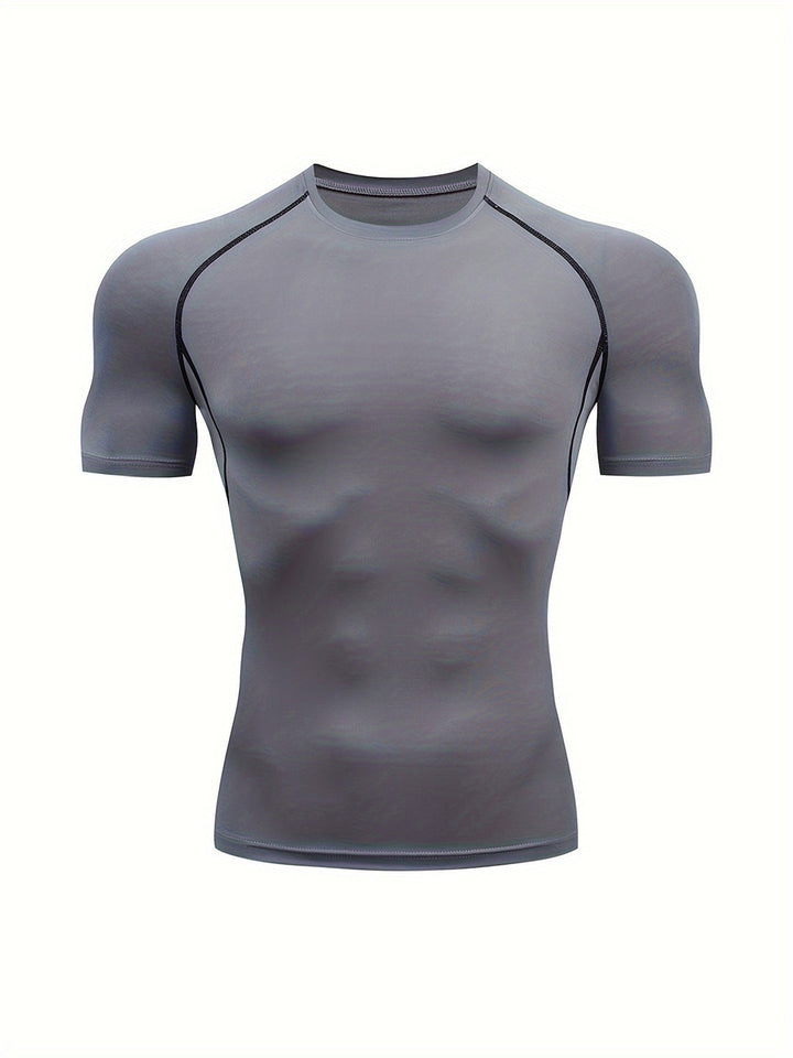 Heren Top | Slimfit | Naadloos Design | Zomer