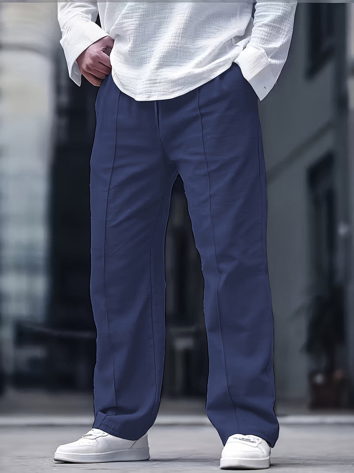 Heren Broek | Wijde pijpen | Met Trekkoord | Zomer