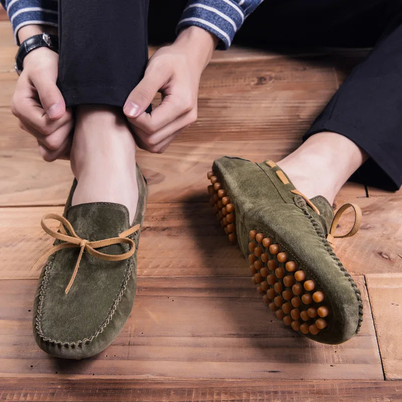 Heren Loafers | Echt Leer | Zachte Zool & Comfort | Casual Rijschoen