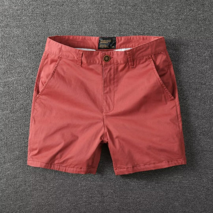Heren Shorts | Slimfit | Met Knoop | Zomer