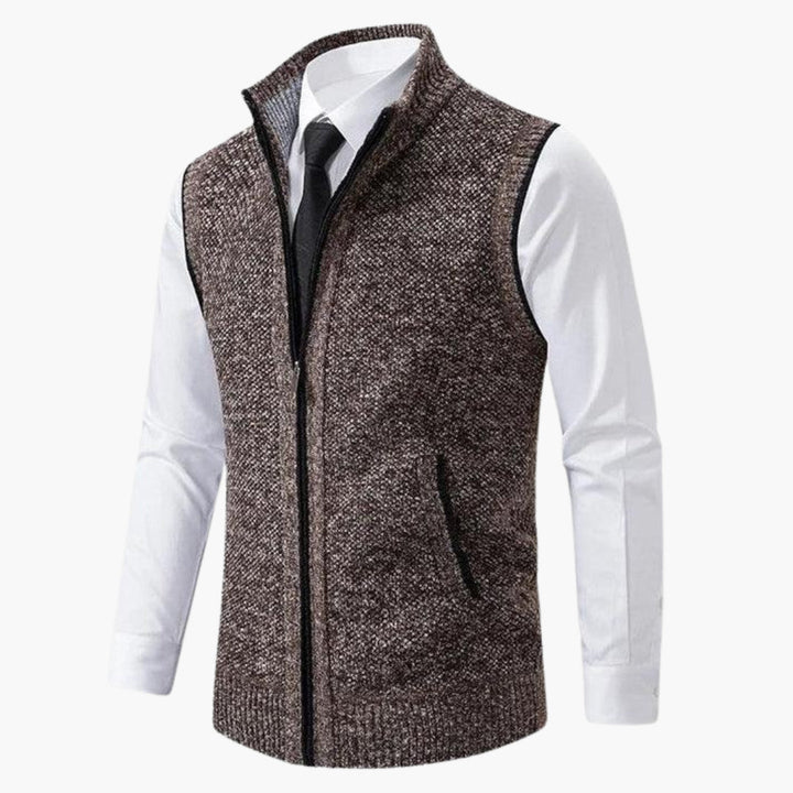 Heren Gilet | Elegant | Met Ritssluiting | Herfst