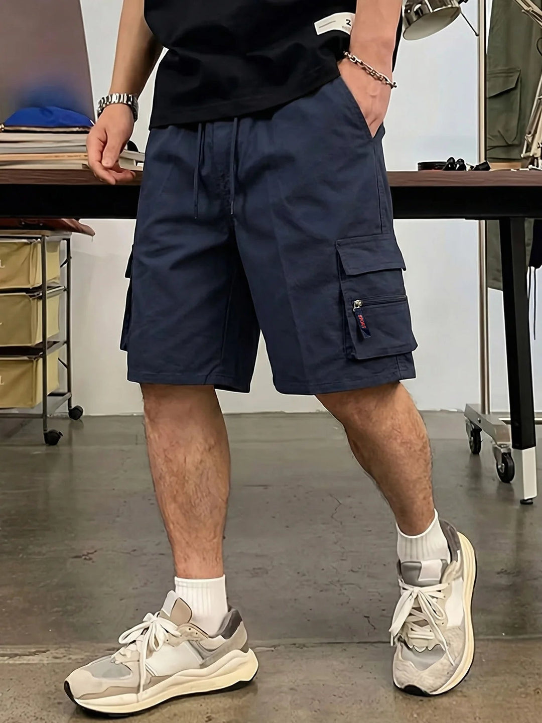 Heren Short | Cargo | Trekkoord | Zomer
