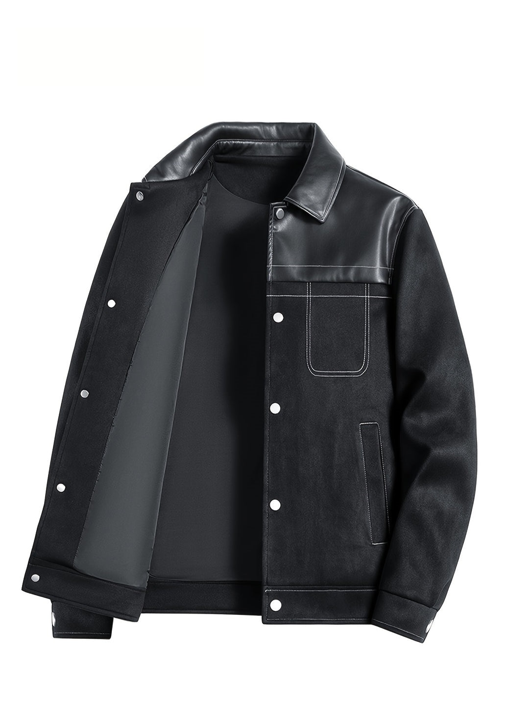 Heren Trendy Jack | Gestikt Design | Casual & Veelzijdig | Lente & Herfst