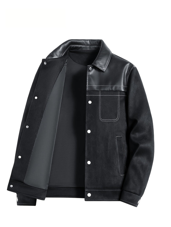 Heren Trendy Jack | Gestikt Design | Casual & Veelzijdig | Lente & Herfst