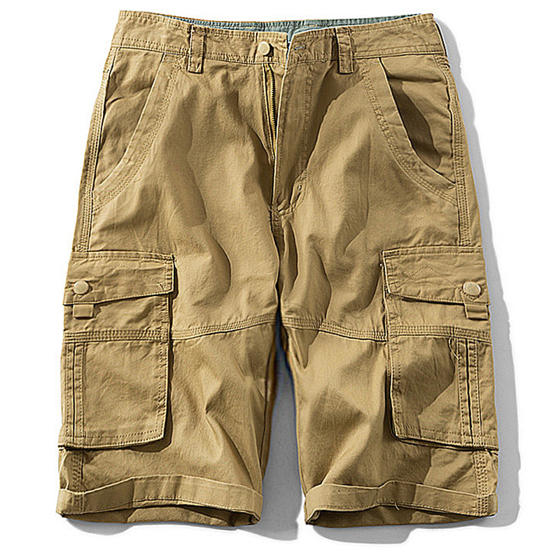 Heren Cargo Short | Straight | Grote Zakken | Zomer