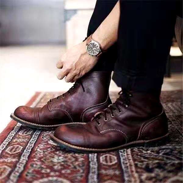 Vintage veterlaarzen voor mannen | Tobias