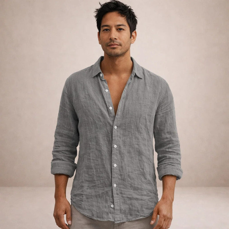 Heren Shirt | Elegant | Lange Mouw | Zomer