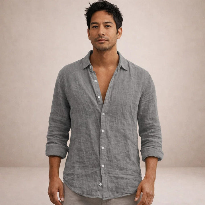 Heren Shirt | Elegant | Lange Mouw | Zomer