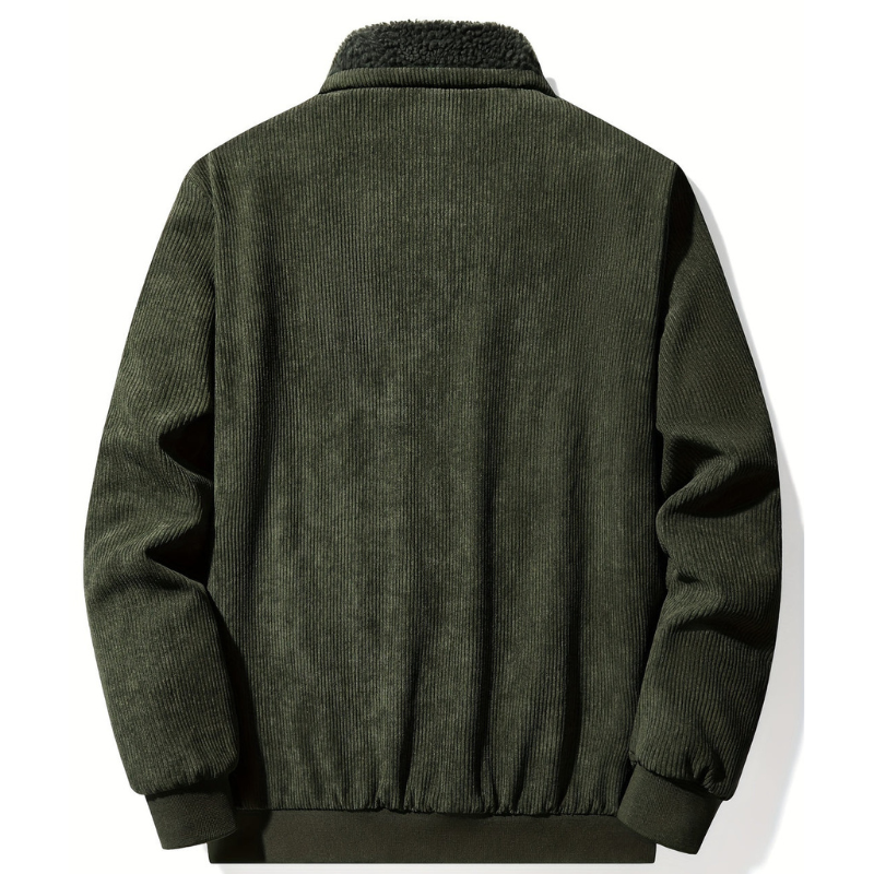 Winterjas Heren | Vintage Jas | Warm met Reverse kraag