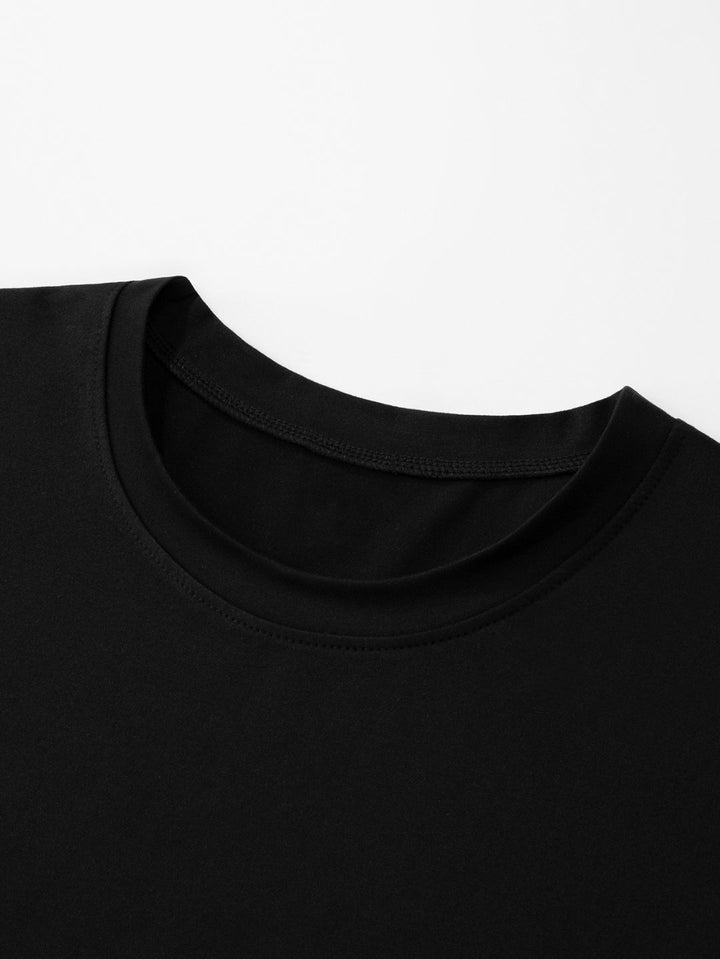 Heren T-shirt | Lange Mouwen & Ronde Hals | Stretch & Comfort | Lente Look