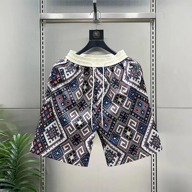 Heren Short | Oversized | Trekkoord | Zomer