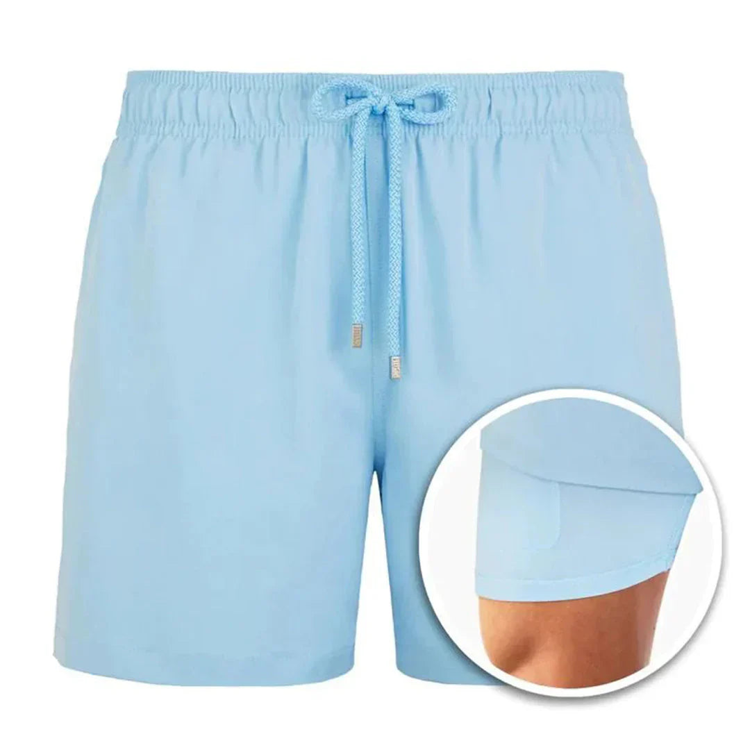 Heren Zwembroek | Straight | Trekkoord | Zomer