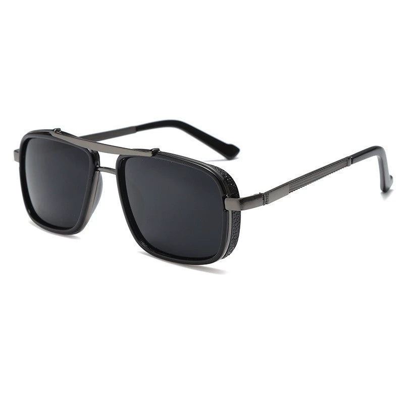 Heren Zonnebril | Luxe Retro Vierkant | Instapmodel | Zomer