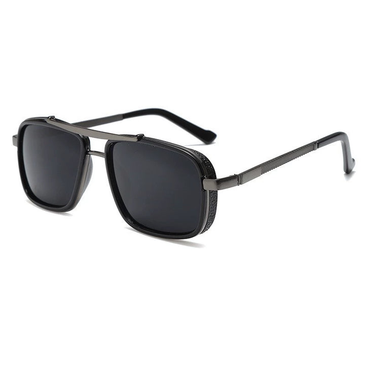 Heren Zonnebril | Luxe Retro Vierkant | Instapmodel | Zomer