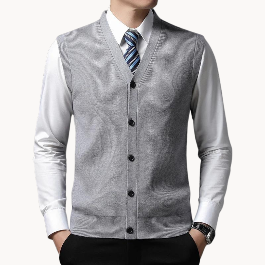 Strak Pierre Trench Vest voor heren met moeiteloze elegantie en moderne stijl | Jack