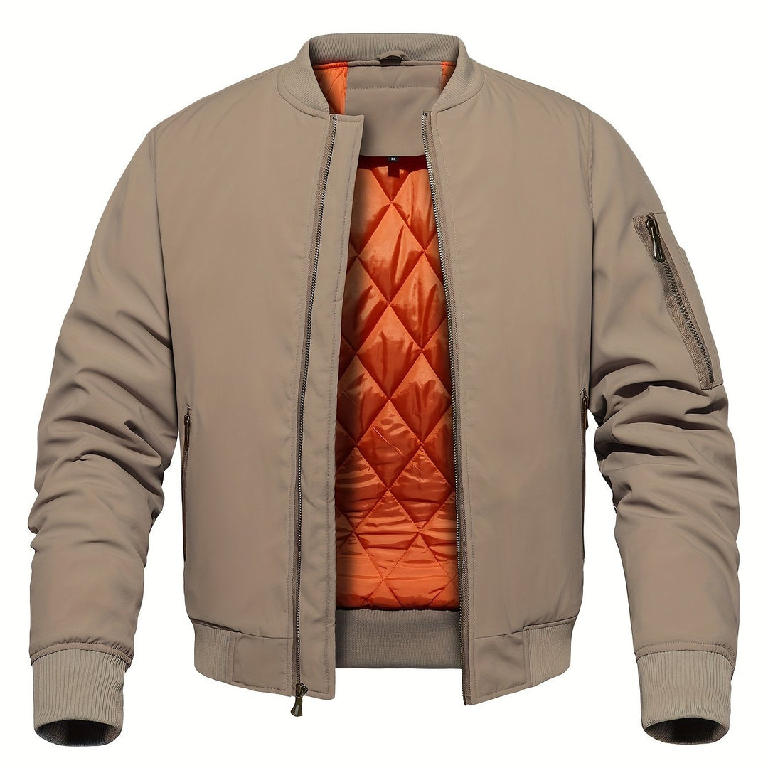 Heren Jas | Oversized | Met Rits | Lente